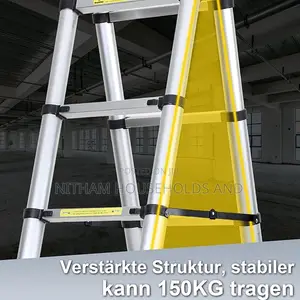 5.0M Telescopic Aluminium Ladder