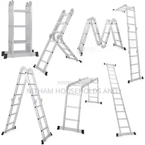 4by8 Aluminium Folding Ladder 32ft