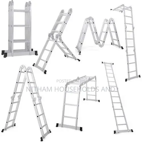 4by8 Aluminium Folding Ladder 32ft