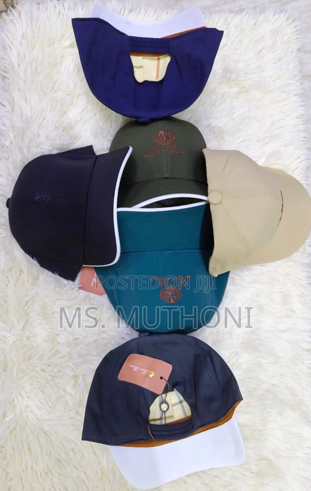 Premium Loro Piana Baseball Caps,