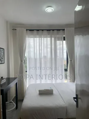 White Bedroom Window Curtains With Eyelets Per Linear Metre