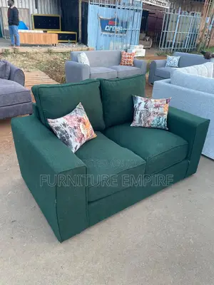 2 Seater Green Sofa