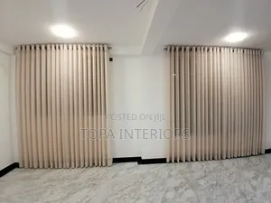 Transparent Sheer Curtain Blinders for Big Living Room Windows