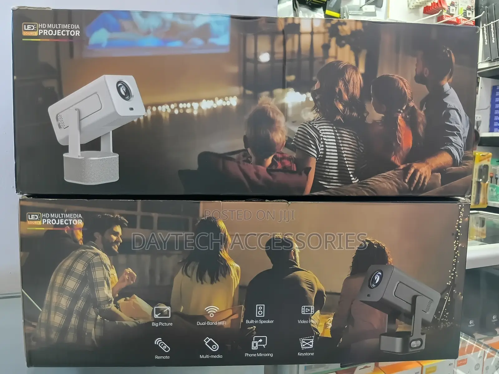 This Is a Portable C360A Smart Projector.