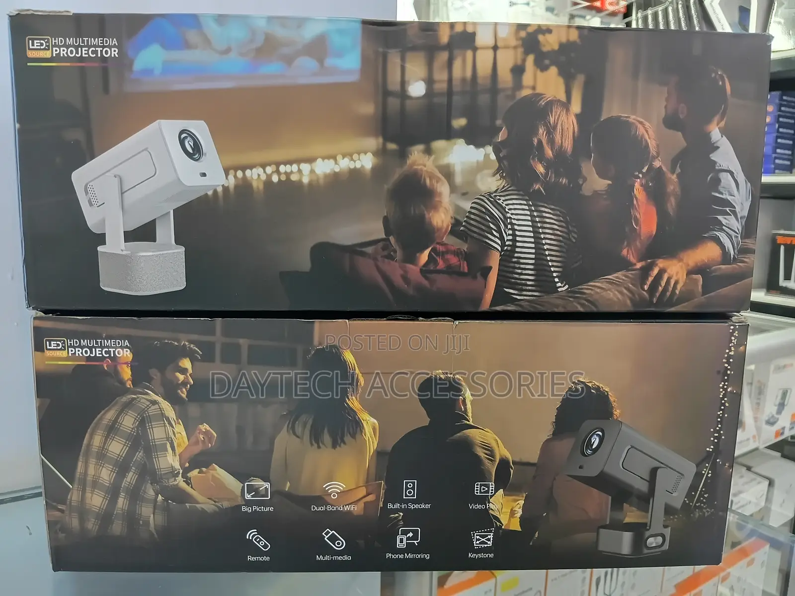 This Is a Portable C360A Smart Projector.