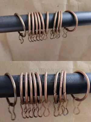 Circular Curtain Rod Rings