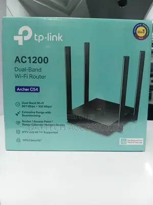 This Is a TP-Link Archer C54 AC1200 Dual-Band Wi-Fi Router.