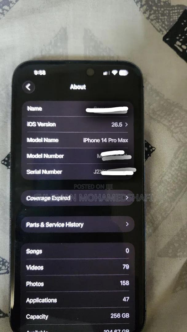 Apple iPhone 14 Pro Max 256 GB Purple - thumbnail 3