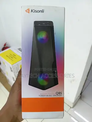 Kisonli Q8S Bluetooth Speaker (Light Emitting)