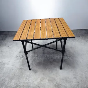 Foldable Table With a Chair