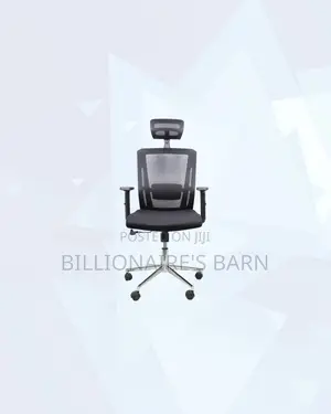 Practical Mesh Office Chair With Headrest for Task Based Productivity