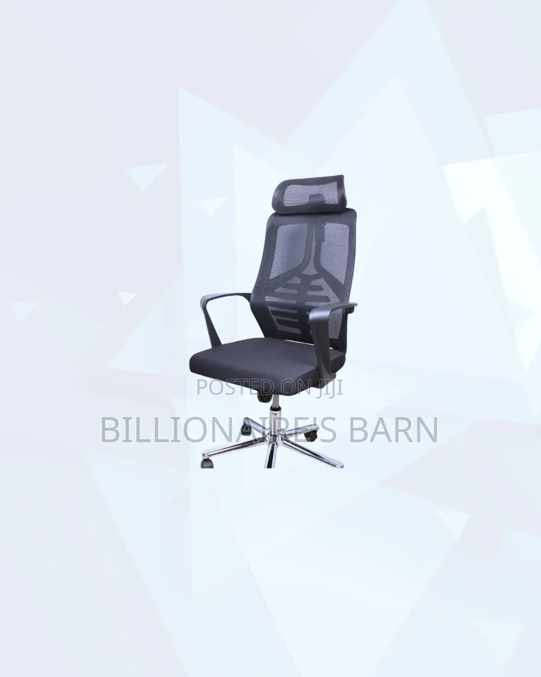 Practical High Back Mesh Office Chair Support for All Day Support