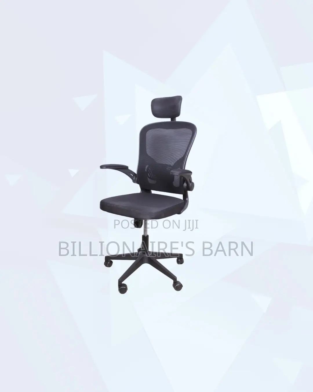 Practical Ergonomic Chair With Headrest for Task Based Productivity