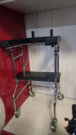 Patient Walker With Padded Seat and Castors-Aid in Patient Support