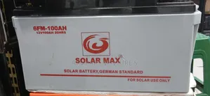 Solar Max Battery 12v 100Ah