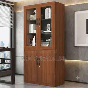 Office Chairs; Two Doors Executive Wooden Storage Cabinet