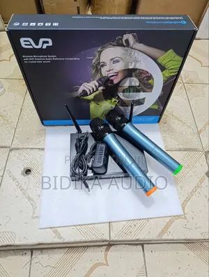 EVP Artist UHF Professional Dual Wireless Microphones