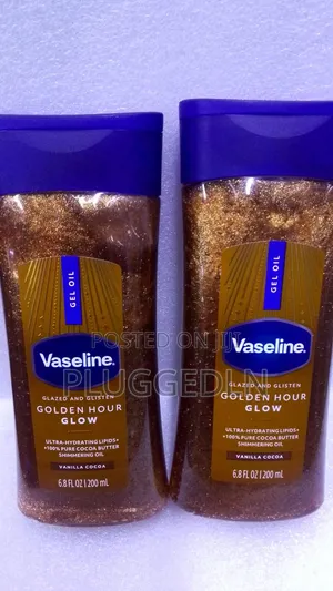Vaseline Golden Hour Glow Shimmering Body Oil.