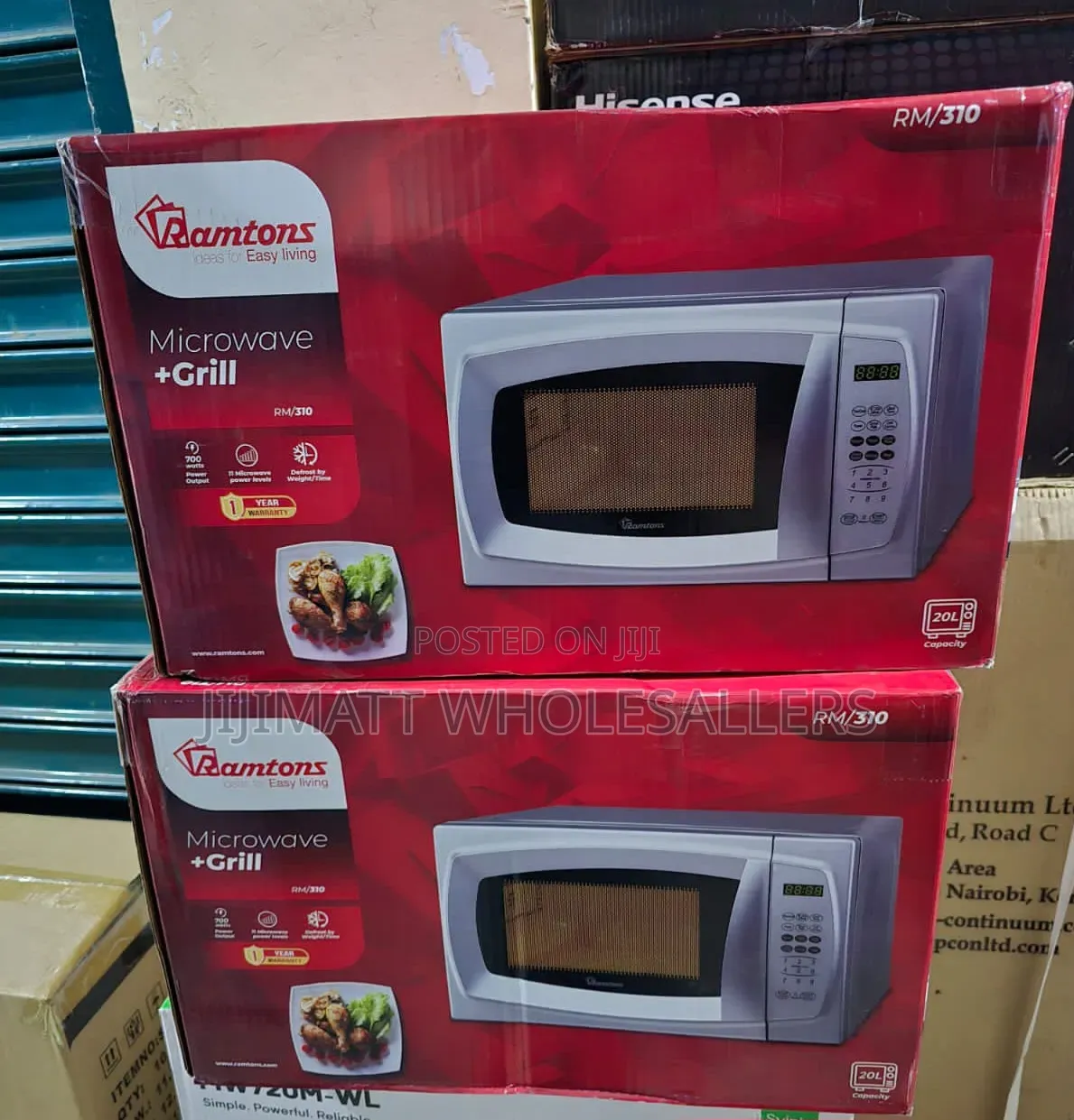 Ramtons Microwave Digital 20Litres With Grill RM310