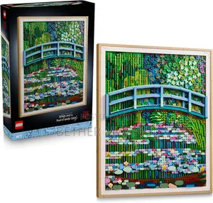 Lego Art Claude Monet - Bridge Over a Pond of Water Lilies