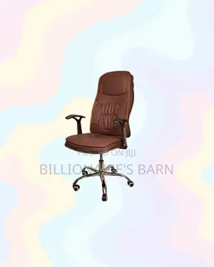 Executive Leather Chair High Back for Modern Workspace Appeal