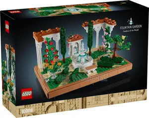 Lego Icons Fountain Garden