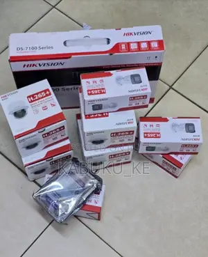 4 CHANNELS Hikvision 2MP IP Network CCTV Cameras Full Kit