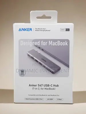 Anker MacBook USB C Hub 7-in-2 Dock With at 60Hz HDMI Thunderbolt 4