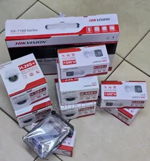 Hikvision 4 2MP IP Network CCTV Cameras Complete Full Kit