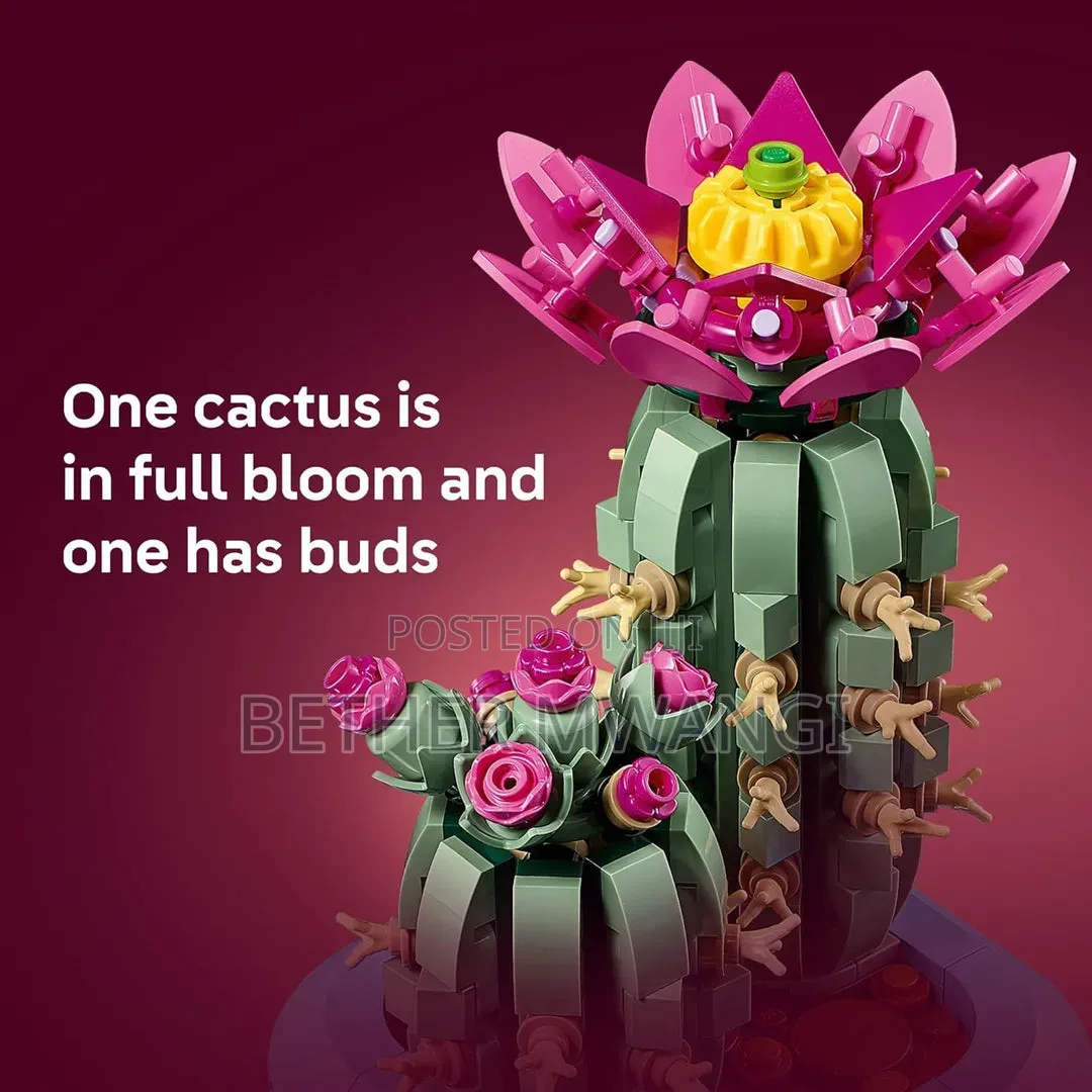 Lego Flowering Cactus