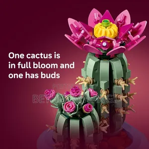 Lego Flowering Cactus