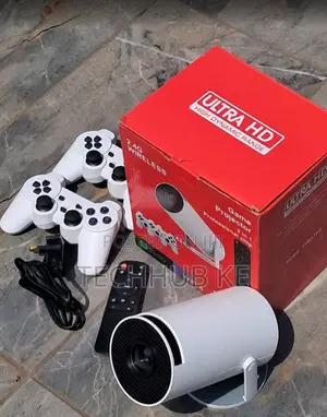 HY300 Game Projector 2 in 1 Professional Wireless Android Projector