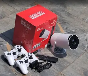 Hy300 Gaming Consoles Resolution Projector With Gaming Pads