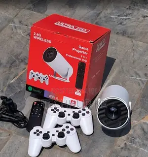2 in 1 Smart Projector MINI Portable Game Projector Home Theater