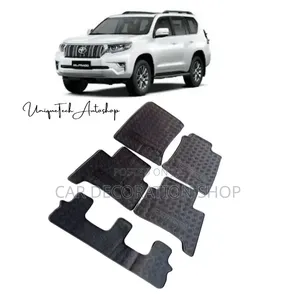 Prado 7 Seater Rubber Mats