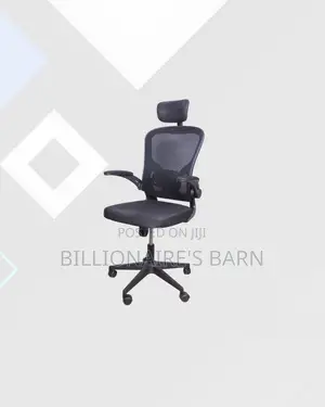 Ergonomic Office Chair With Headrest for Smooth Swivel Movement