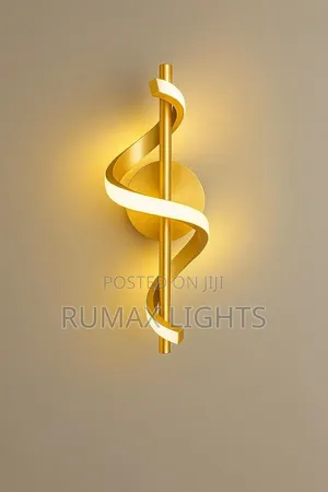 Wall Light: Modern Spiral Led Wall Sconce