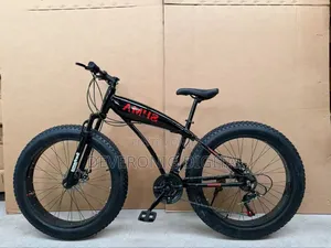 Fat Tyre Bike 26" Disc Brakes 21 Speed Gear Front Shock Suspension