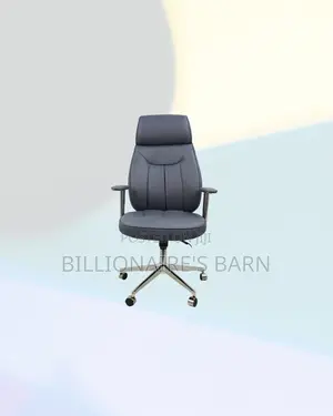 Executive Leather Chair High Back for Modern Workspace Appeal