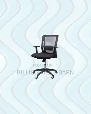 Practical Barn Origin Chair Mid Back Nylon for Smooth Swivel Movement