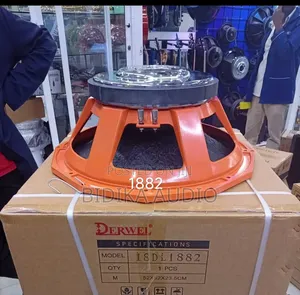 Derwel 18DL1882 Professional 18" Naked Bass Speaker