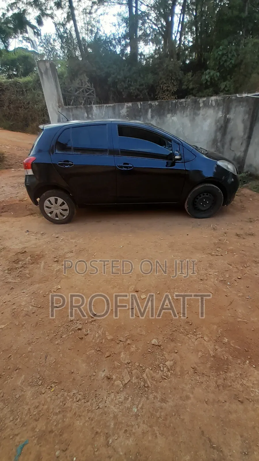 Toyota Vitz 2007 Black
