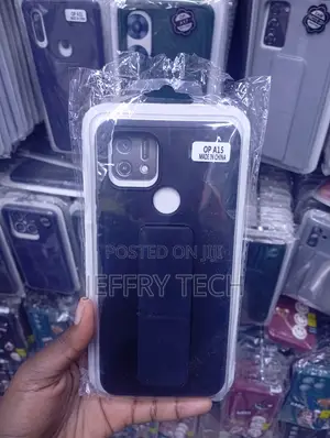 Oppo A15 Raised Camera Bumper Cover
