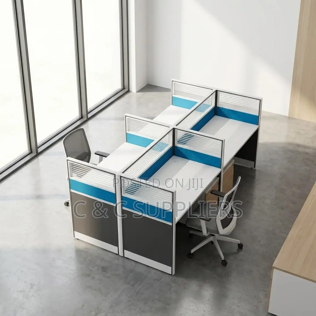 4-Seater Modular Advanced Workstation