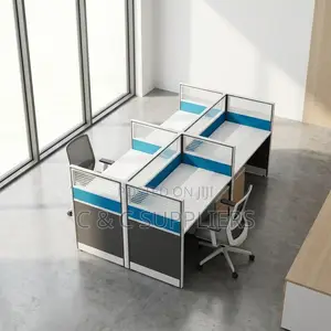 4-Seater Modular Advanced Workstation