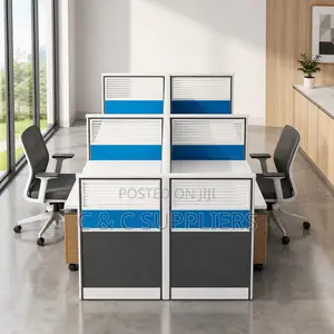 4-Seater Modular Advanced Workstation