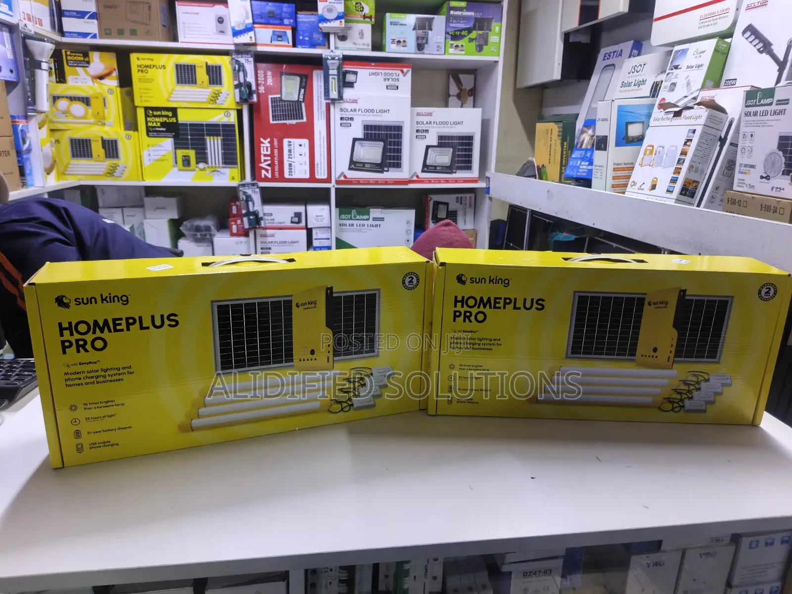 Homeplus Pro Sunking Solar Lighting