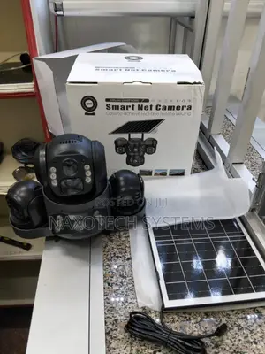 3 Lenses Solar 4G CCTV Camera