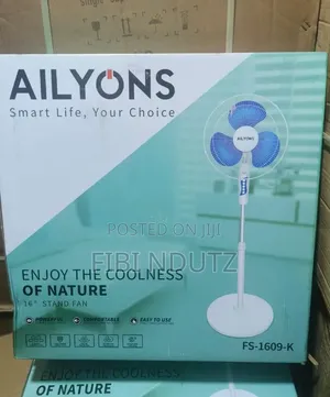 16Inch Standing Fan AILYONS/Enjoy Nature of Coolness With Ailyons Fan