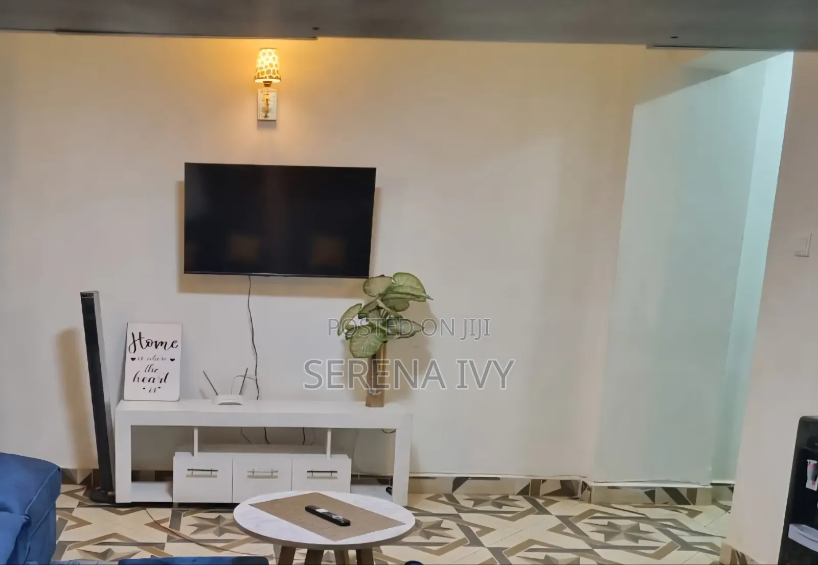 Modern TV Stand With Led Lights